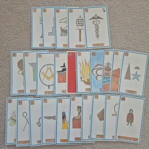 Vintage CARTOUCHE TAROT CARDS by Martin Jones and Murray Hope, P - Very Scarce
